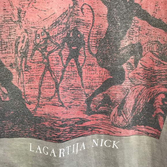 ⛔️SOLD⛔️Bauhaus Lagartija Nick Band Tee - Picture 8 of 8